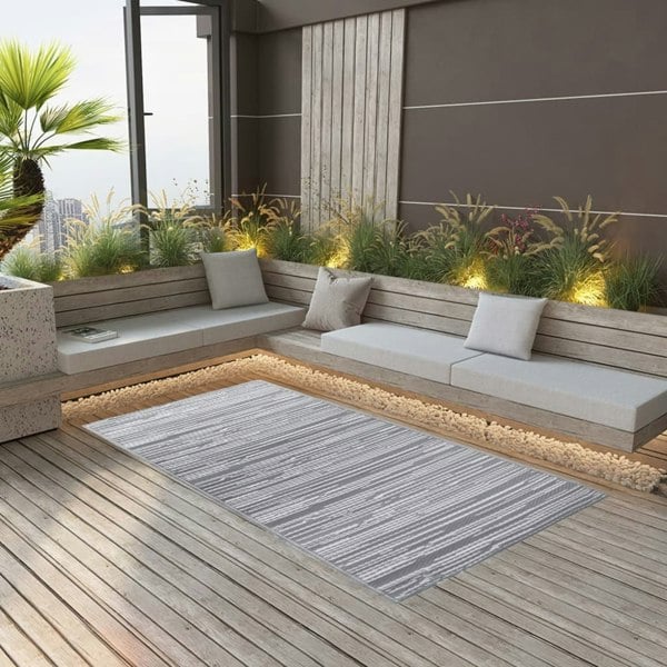Berkfield Outdoor Carpet Grey 120x180 cm PP