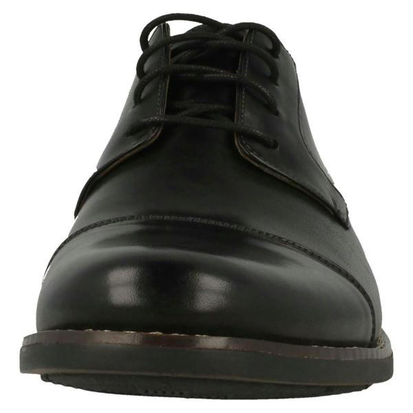Clarks Mens Clarks Formal Lace Up Shoes Becken Cap