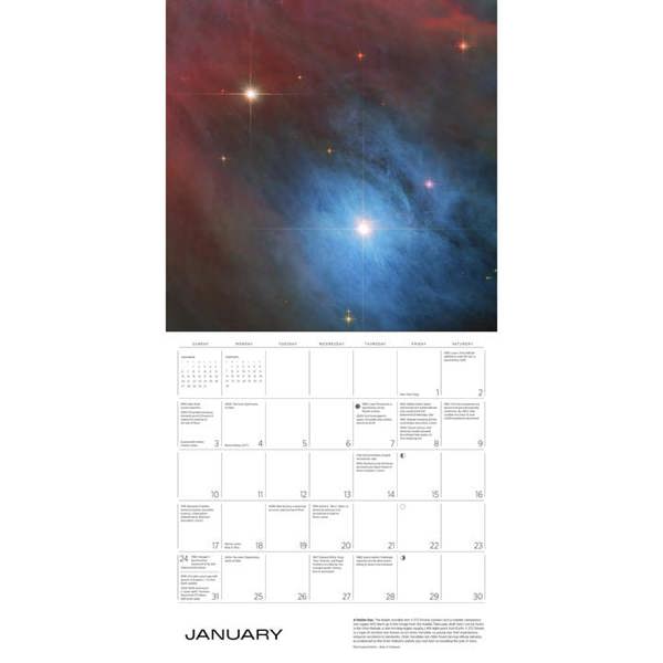 Space, Views From The Hubble and James Webb Telescopes Calendar 2027, Wall Calendars, Month To View, Natural World, Gift