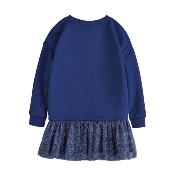 Frozen Girls Elsa Casual Dress - Navy