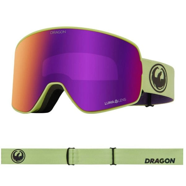 Dragon NFX2 - Matcha with Lumalens Purple Ionized & Lumalens Violet Lens