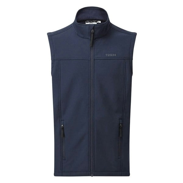 TOG24 Mens Feizor Softshell Gilet - Navy