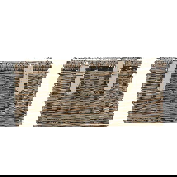 Wicker Picnic Baket with Lining