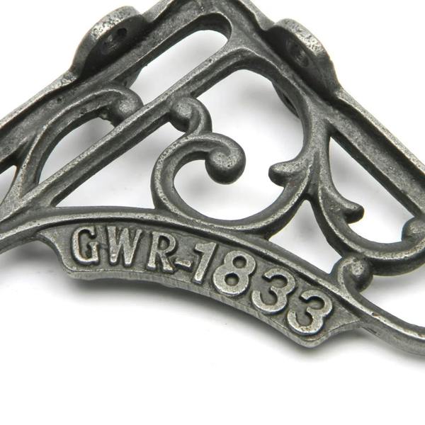 GWR 1833 Victorian Style Shelf Brackets Antique Cast Iron