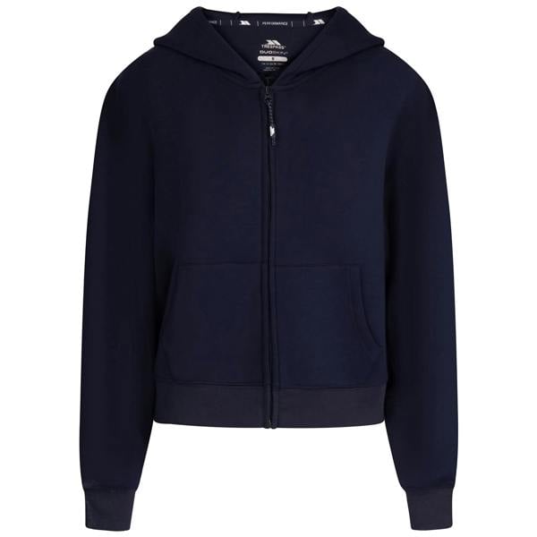 Trespass Womens/Ladies Sileas Active Full Zip Hoodie - Navy - 