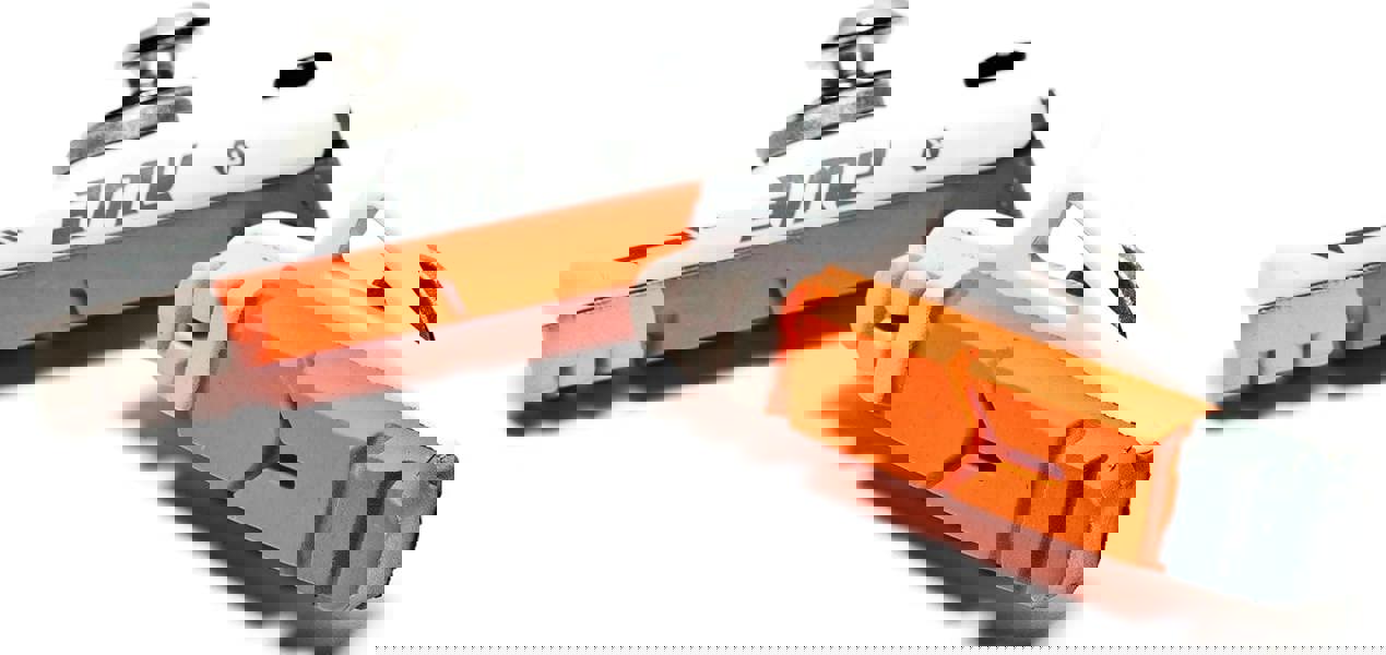 Awe White Cassette Road 55mm Brake Blocks Grey/Orange/White