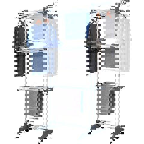 Homefront Clothes Airer Dryer - Lightweight & Foldable Design - Suitable for Indoor or Outdoor Use