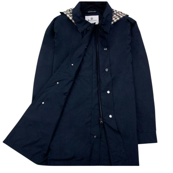 Aquascutum Active Active Packable Trench Navy Navy Blue Jacket S