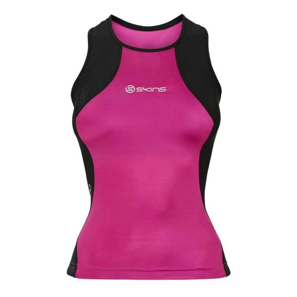 Skins Womens/Ladies Tri 400 Sleeveless T-Shirt - Pink - 
