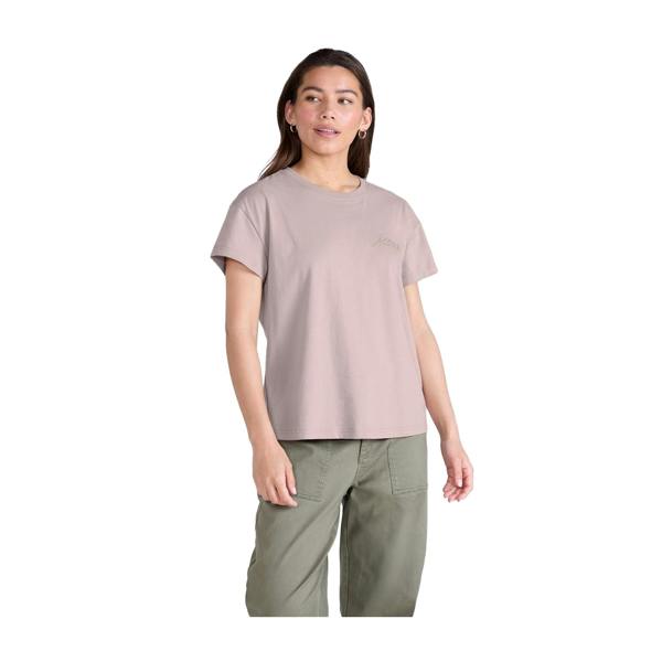Animal Womens/Ladies Phoenix Organic T-Shirt - Taupe - 