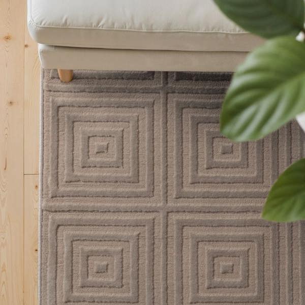 Hanse Home Perles Shortpile Tourmaline Cream Rug