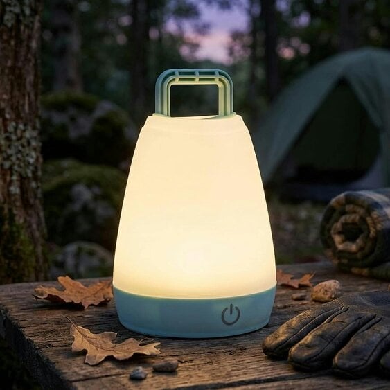Smart Touch Table Lamp Warm Soft Light Dual USB Power