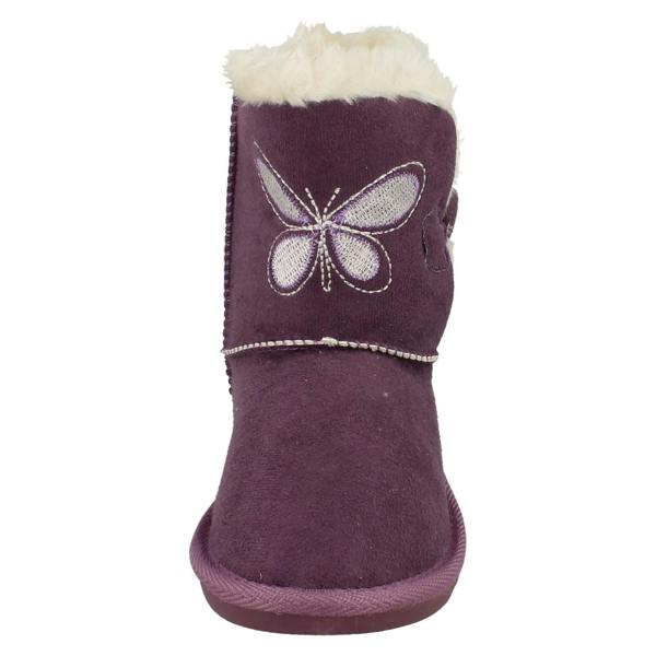 Spot On Girls Spot On Fur Lined Short Boots