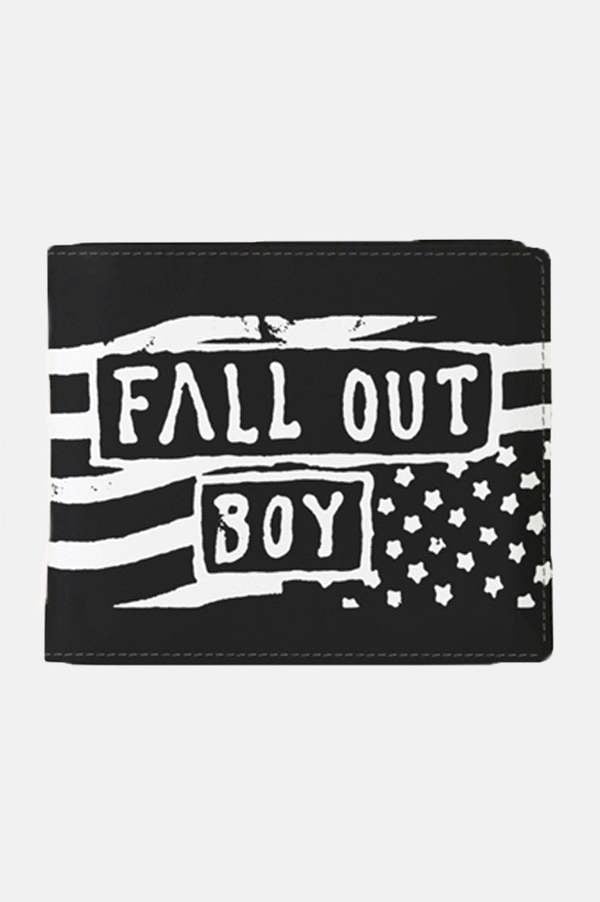 Paradiso Clothing Fall Out Boy US Flag Bifold Wallet