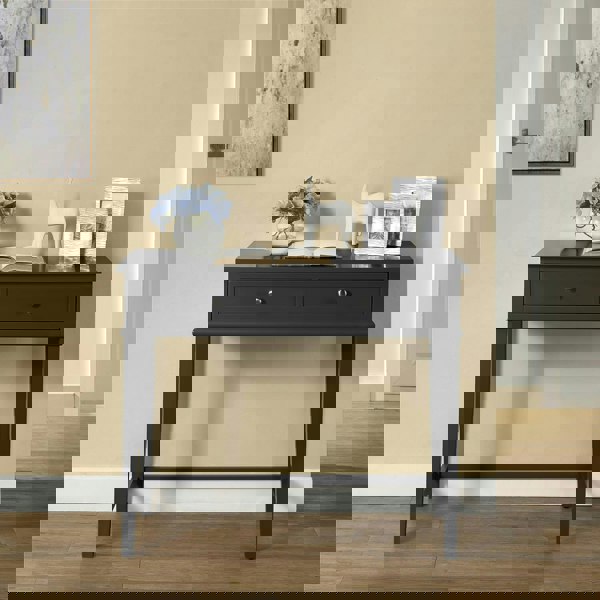 Dorel Home Franklin Writing Desk with 1 Drawer Black