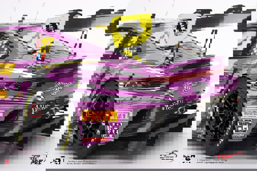 TSM Porsche 911 GT3 R #27 Hubauto 2023 FIA GT World C 70th Macau GP 1:18 TS0551