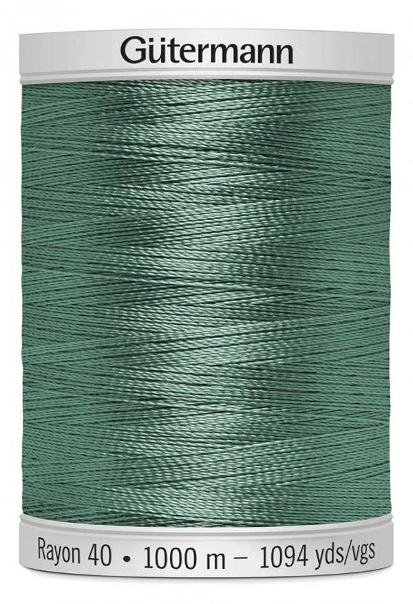 Gutermann No 40 Sulky Rayon Embroidery Thread 1000m Rayon Thread Suitable For Embroidery