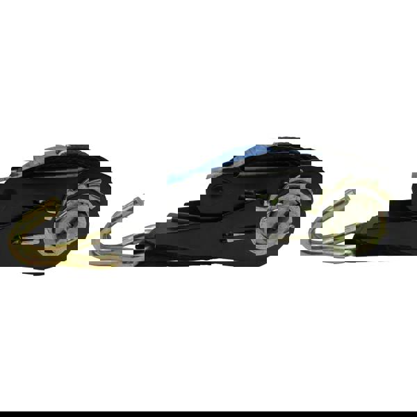 Tie Down Ratchet Straps 0.8T 8M x 25MM - Pack of 1-10 (Black Cargo Lashing Load J Hook)