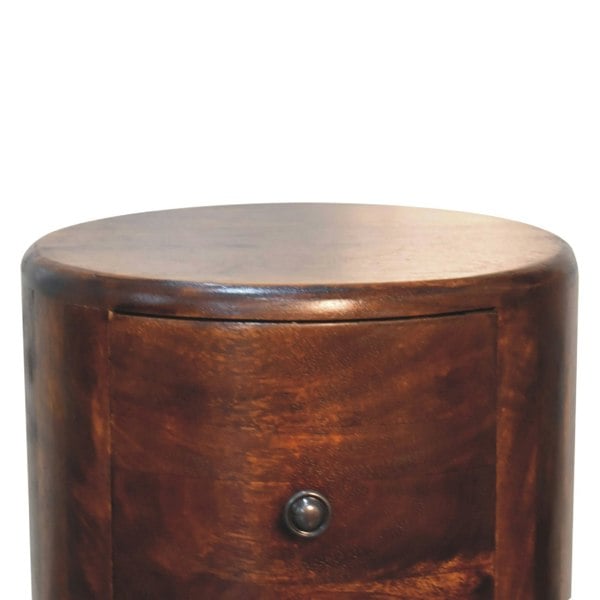 Artisan Furniture Chestnut Drum Chest