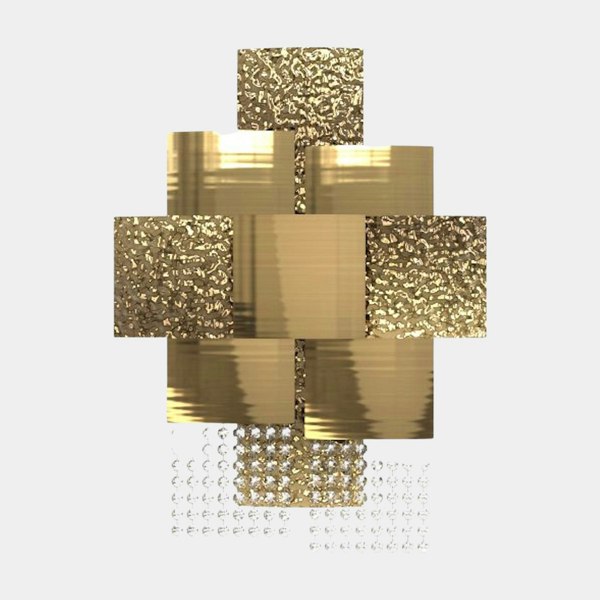 Castro Lighting Swarovski Crystal Aphrodite Wall Lamp