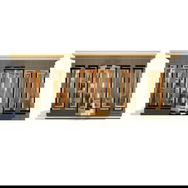 20x12 insulated Garden Studio Office Pent Roof - Best Shed