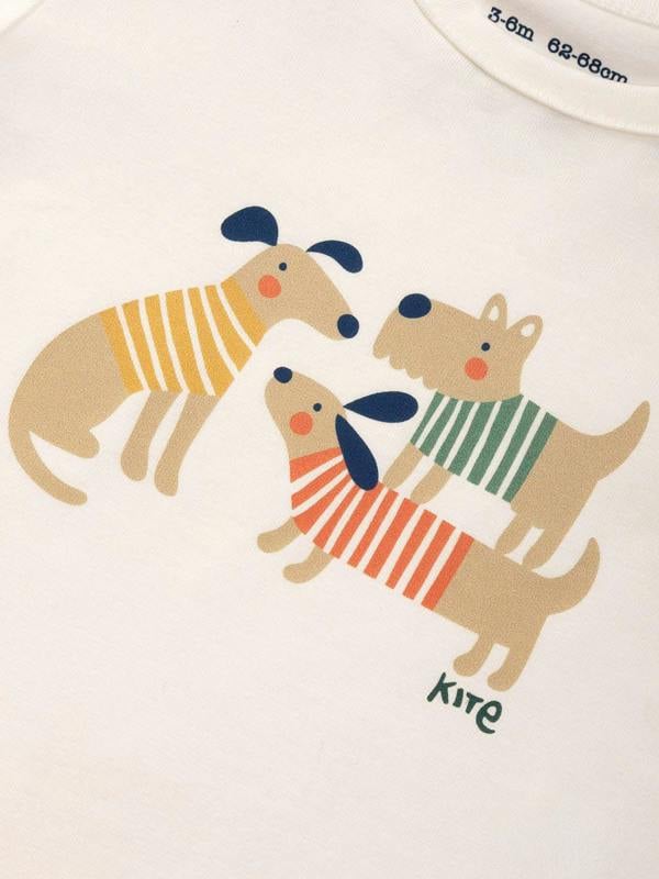 Kite Baby Organic Lucky Pups Bodysuit