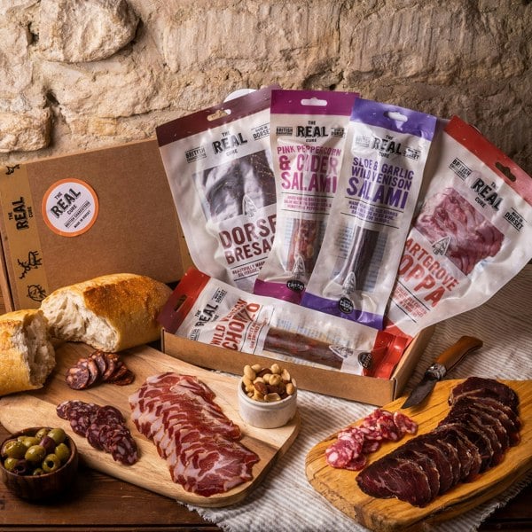 The Real Cure Dorset Letterbox Charcuterie Hamper