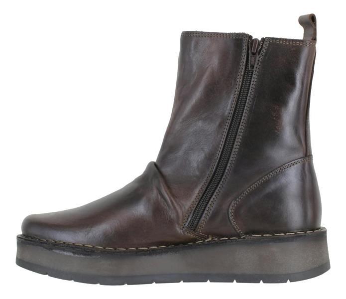 Fly London RENO Womens Side Zip Chelsea Dealer Mid Ankle Boots