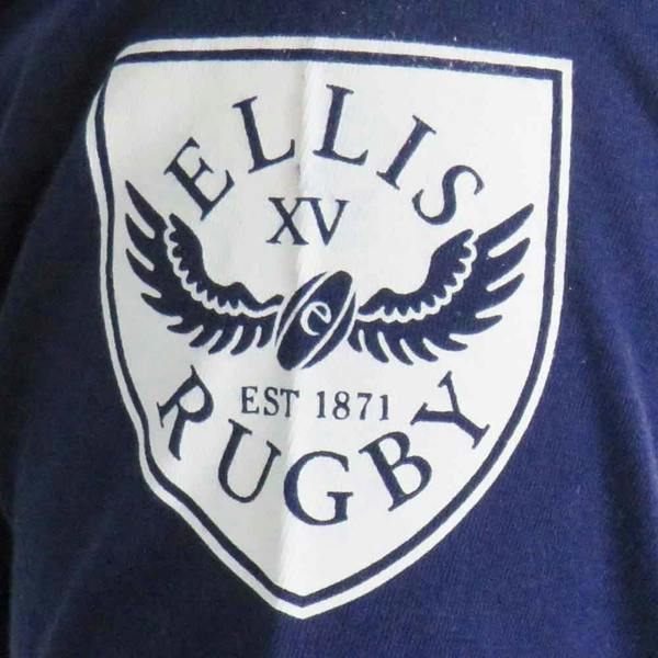 Ellis Rugby Classic England Rugby T-Shirt Triple Blue Navy