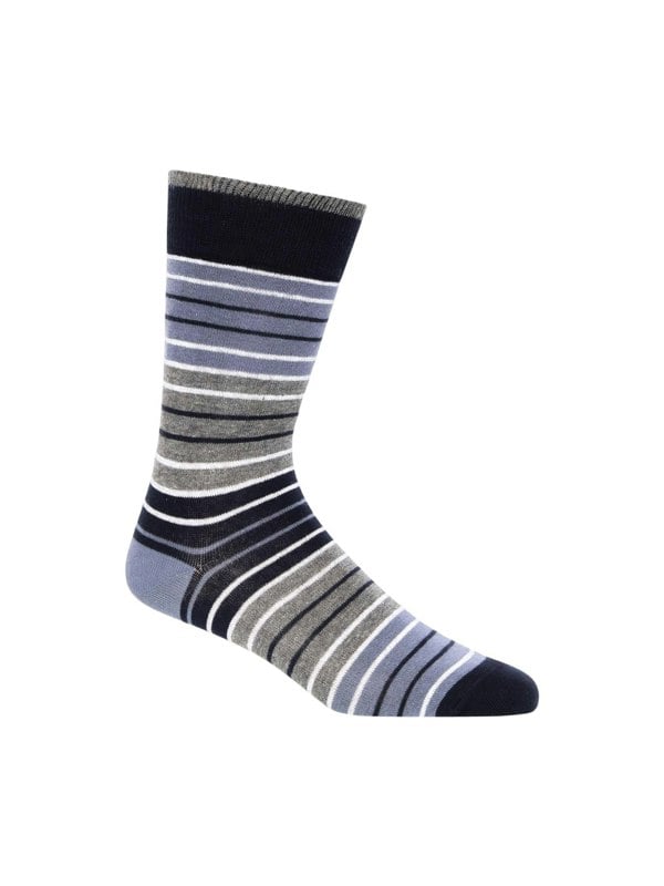 Duck and Cover Bellion Blue Socks 7pk Assorted