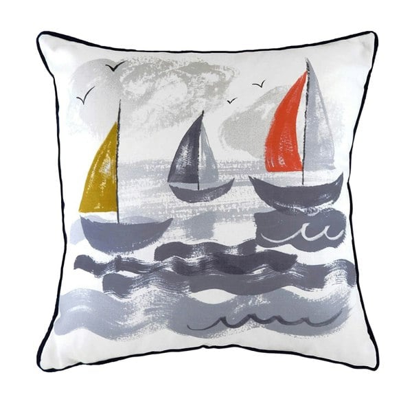 Evans Lichfield Nautical Cushion Cover - Multicoloured