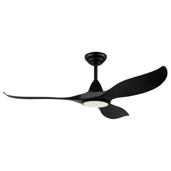 EGLO Cirali 52 Reversible Black LED Ceiling Fan