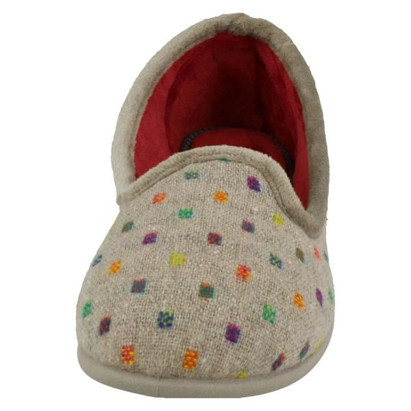 Padders Ladies Padders Slip On Textile Slippers - Albertine