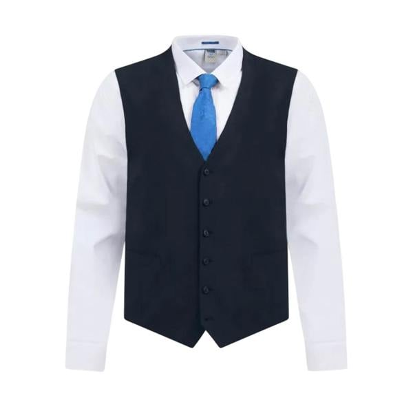 Duke Mens D555 Ted 4 Way Stretch Kingsize Waistcoat - Navy - 