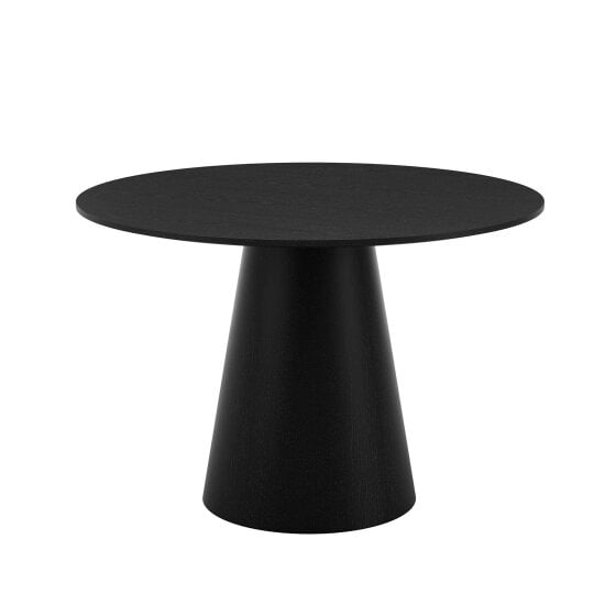 Wyld Haus Listowel Round Black Dining Table