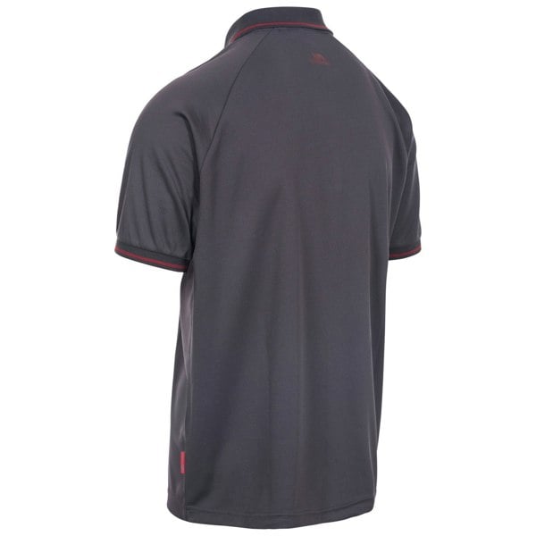 Trespass Mens Bonnington Polo Top - Dark Grey