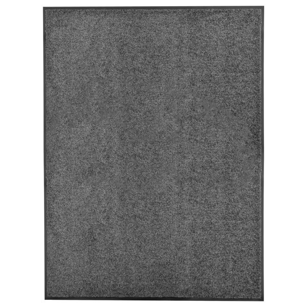 Berkfield Doormat Washable Anthracite 90x120 cm
