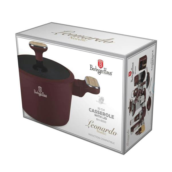 Berlinger Haus BH8300 – Leonardo Nordic 20 cm Casserole
