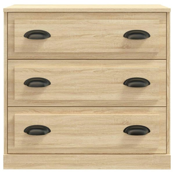 Berkfield Sideboard Sonoma Oak 70x35.5x67.5 cm Engineered Wood