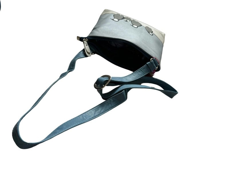 Mala Leather Ollie Penguin Leather Crossbody Bag