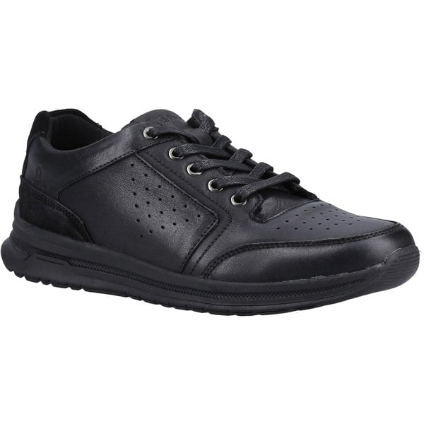 Hush Puppies Joseph Men's Shoes in Black Leather