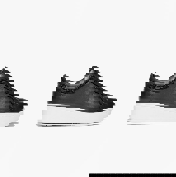 FitFlop RALLY CRYSTAL-TRIM LEATHER Womens Fashion Trainers Black