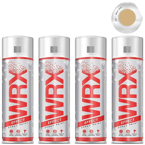 WRX 4X WRX Gloss Gold Leaf Spray Paint 400ml