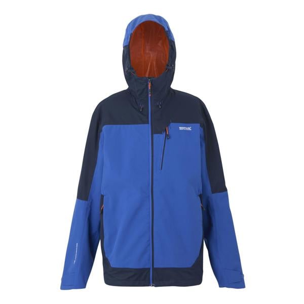 Regatta Mens Highton IV Stretch Waterproof Jacket - Olympian Blue/Navy