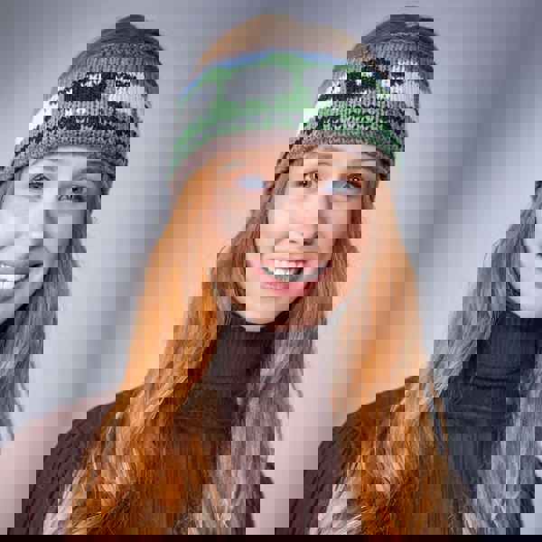 Aran Sheep Headband Mushroom