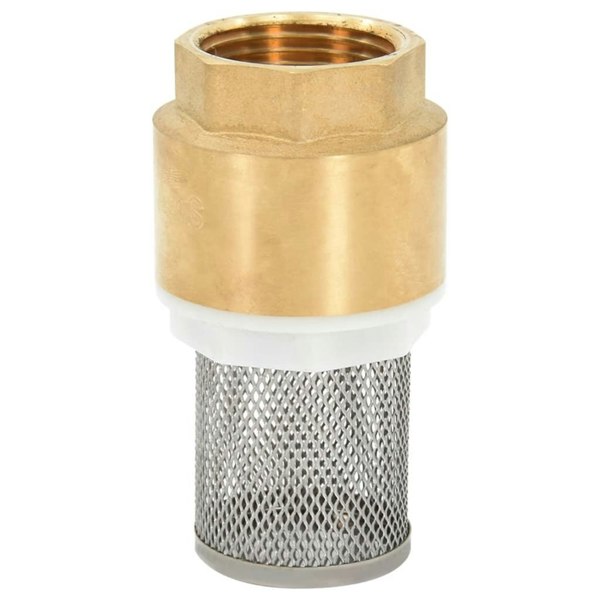 Berkfield Suction Hose with Brass Connectors Black 1.1" 10 m PVC