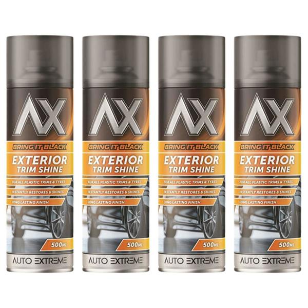 Auto Extreme 4X - Bring it Black Exterior Trim Shine Spray 500ml