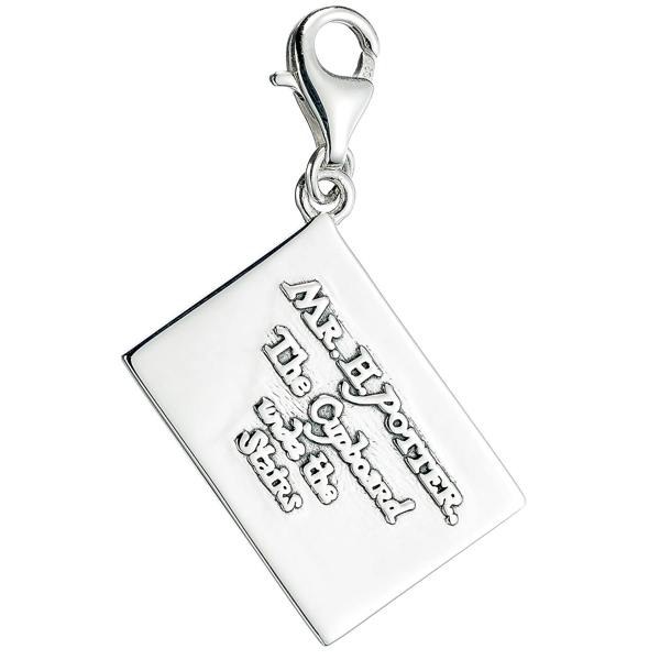 Harry Potter sterling silver hogwarts Acceptance Letter clip on charm