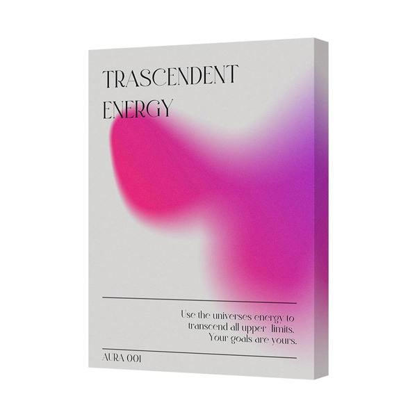 Benjamin Tate Design Canvas 7157 Transcendent Energy Pink Abstract Art Print