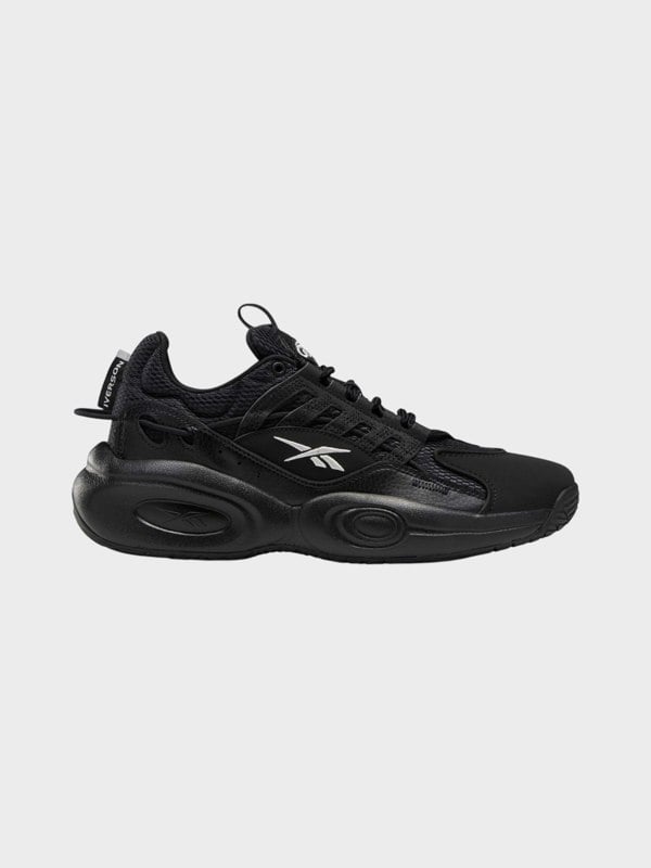 Reebok Solution Mid Black White